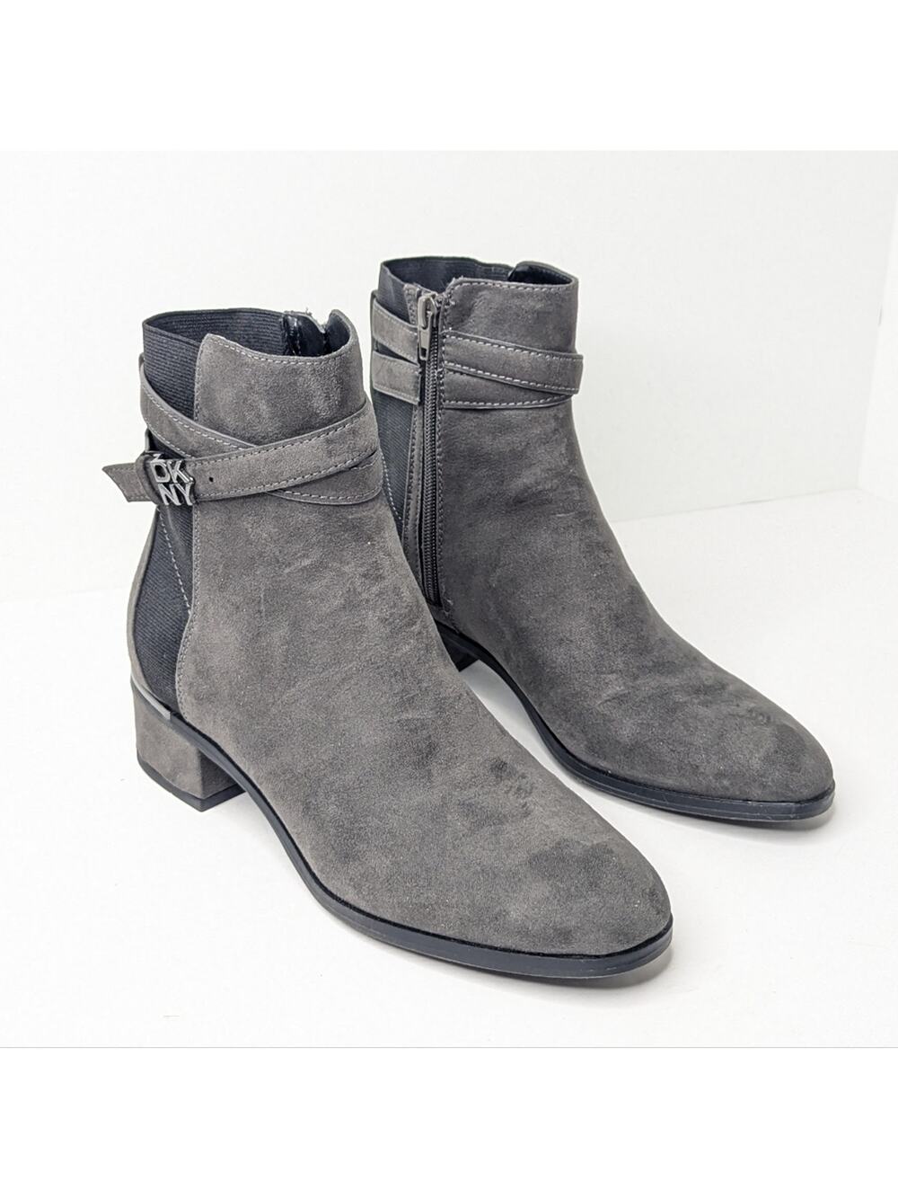 DKNY Ankle Boots, Grey, Women's 7.5
